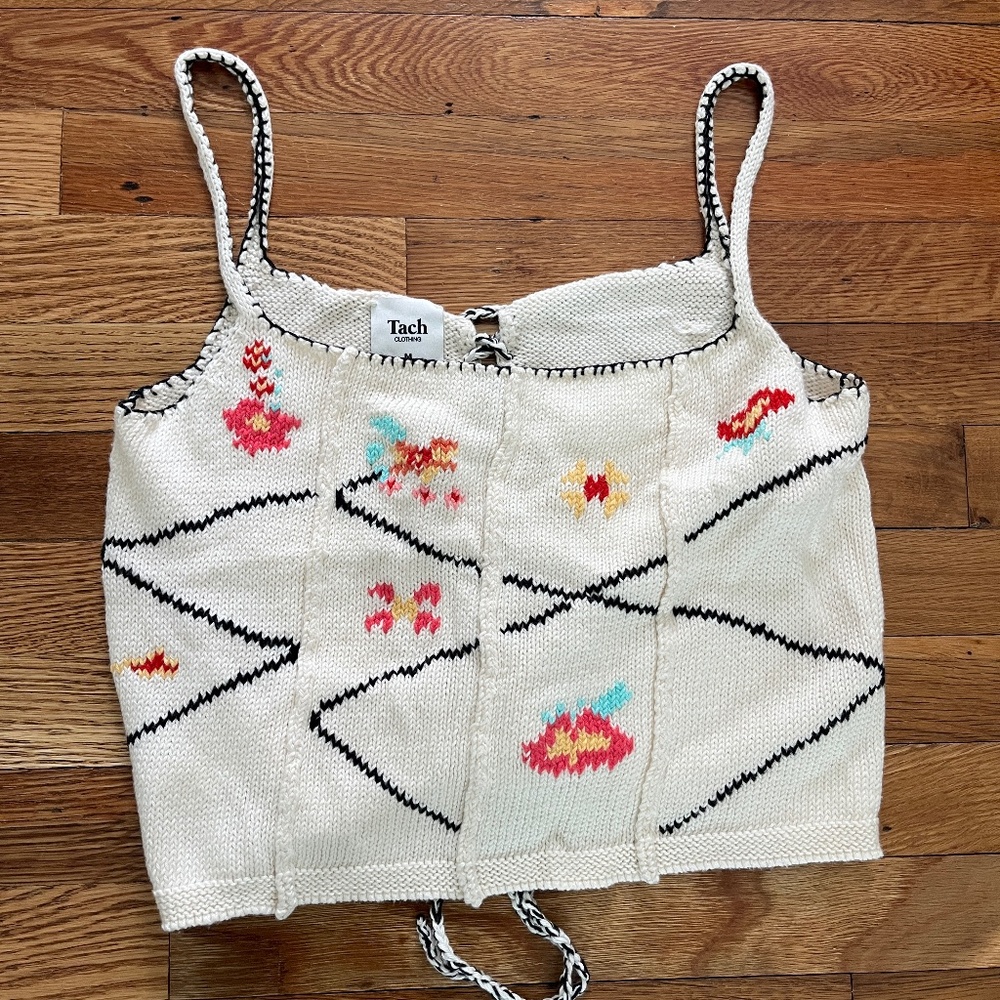 Tach Cotten Knit Tank
